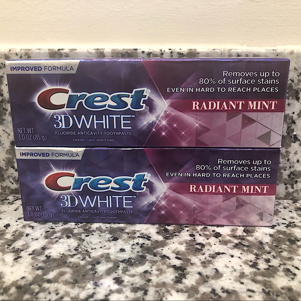 Crest 3D White Radiant Mint set of 2